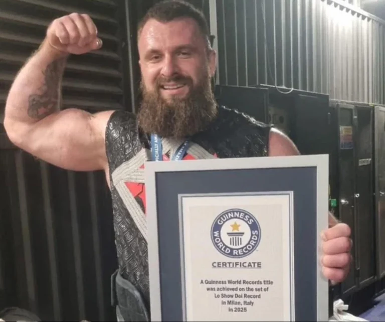 Стронгмен Павло Кордіяка встановив рекорд Гіннеса Стронгмен Павло Кордіяка встановив рекорд Гіннеса