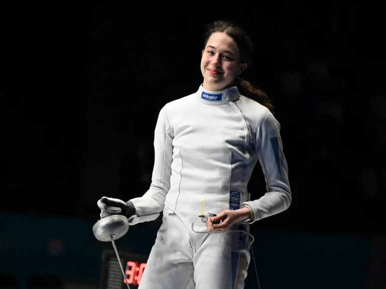 Аліна Дмитрук – віцечемпіонка світу з фехтування