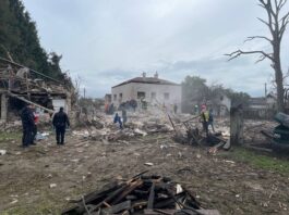 росія вдарила по Лапаївці забороненою ракетою