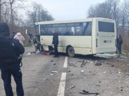На Львівщині легковик зіткнувся з автобусом: одна людина загинула, п’ятеро травмованих