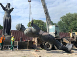 У Львові перетин вул. Стрийської та Героїв Майдану очистять від залишків радянської символіки