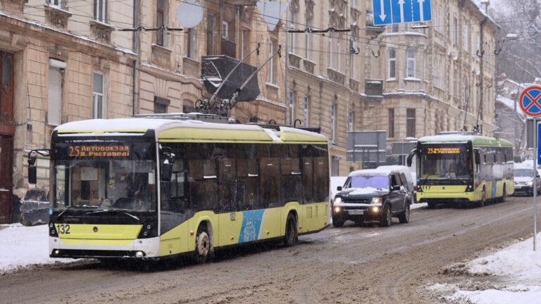 У Львові через знеструмлення тимчасово не курсують тролейбусні маршрути № 22 та № 25