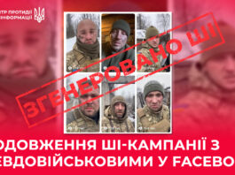 росіяни масово поширюють згенерований ШІ контент із псевдовійськовими