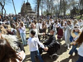 На Великдень Шевченківський гай у Львові відвідали 24 тисячі людей