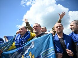 Україна повернула з російського полону 185 військових та одного цивільного