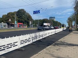 На перехресті Стрийська — Наукова звузять крайню праву смугу